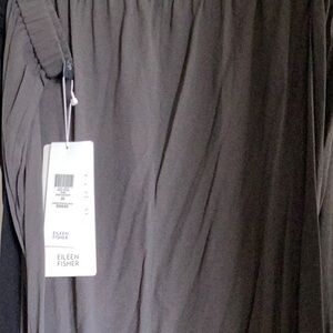 Eileen Fisher bark wide leg  Trousers